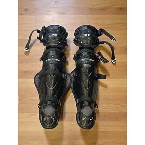 Under Armour Converge II Pro Series Catchers Leg Guards 16.5" Adult Black NWT